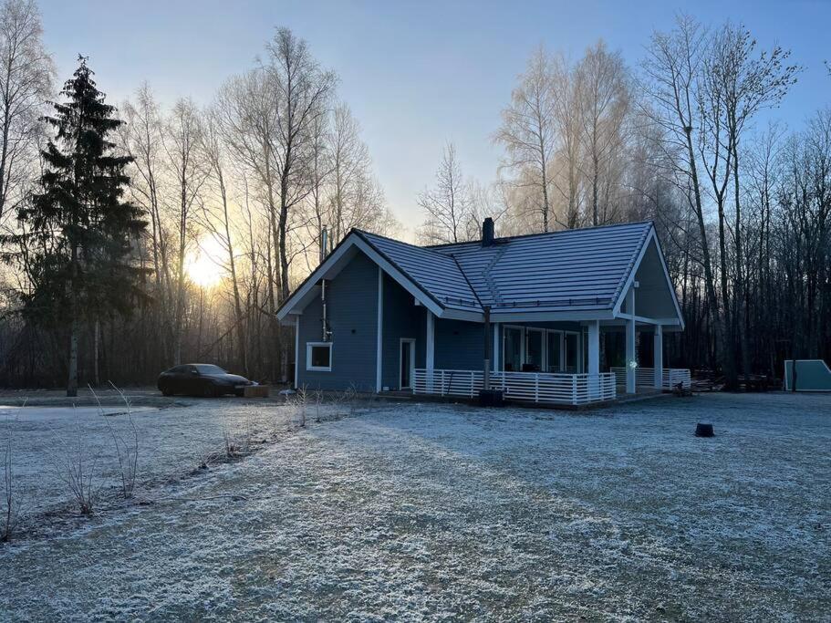Modern Villa With Sauna & Hot Tub Hiiumaa Luaran gambar